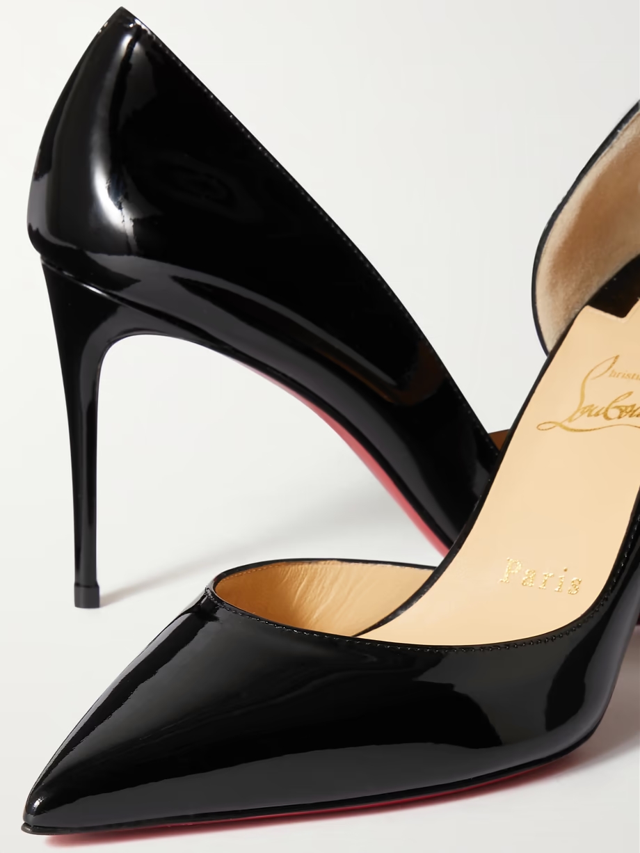 Iriza 85 patent-leather pumps Iriza 85 patent-leather pumps