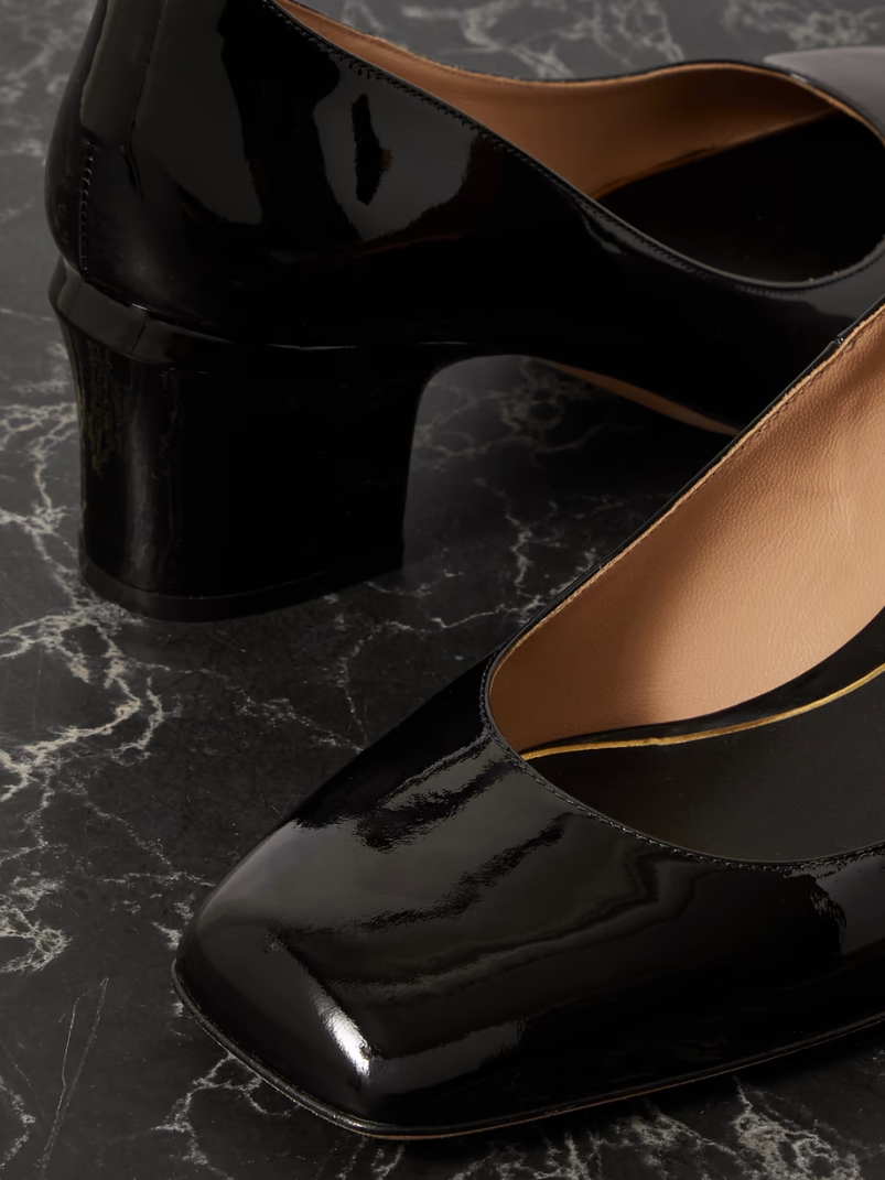 Tan-Go 60 patent-leather pumps Tan-Go 60 patent-leather pumps