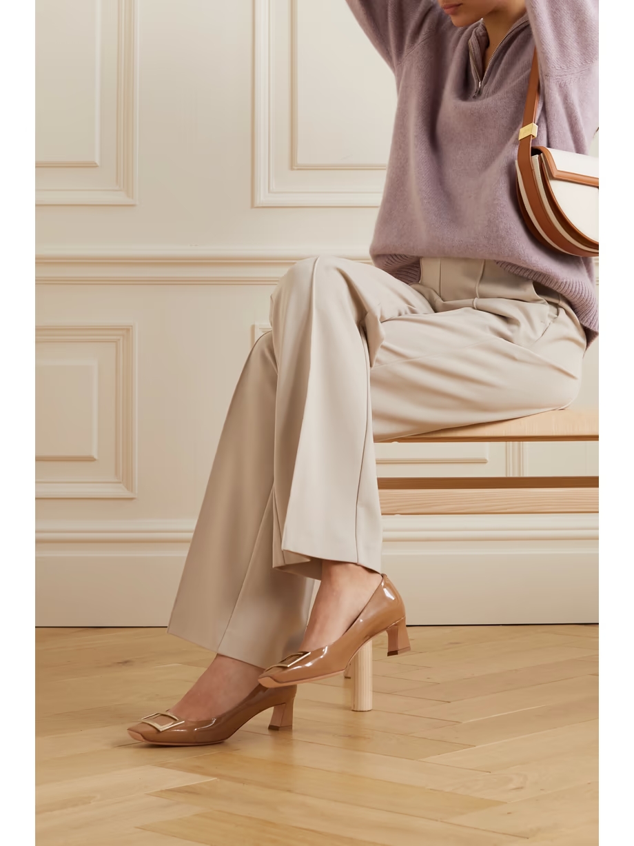 Trompette patent-leather pumps Trompette patent-leather pumps