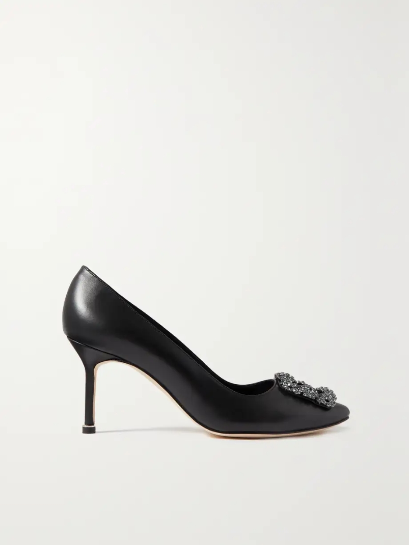 Hangisi 70 embellished leather pumps Hangisi 70 embellished leather pumps