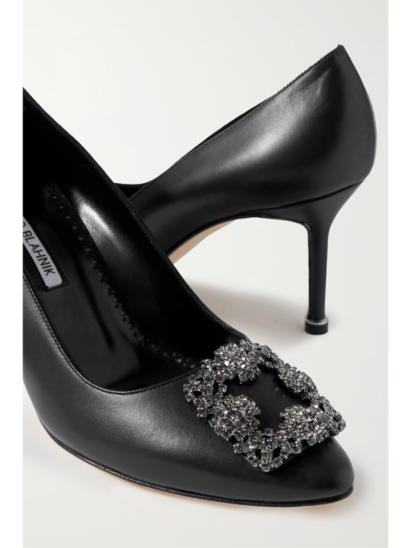 Hangisi 70 embellished leather pumps Hangisi 70 embellished leather pumps