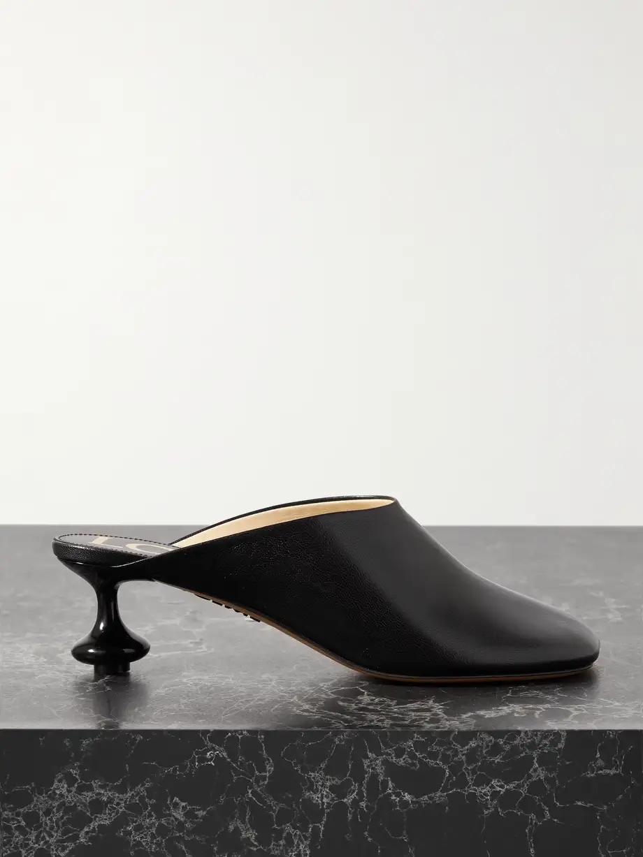 Toy leather mules Toy leather mules