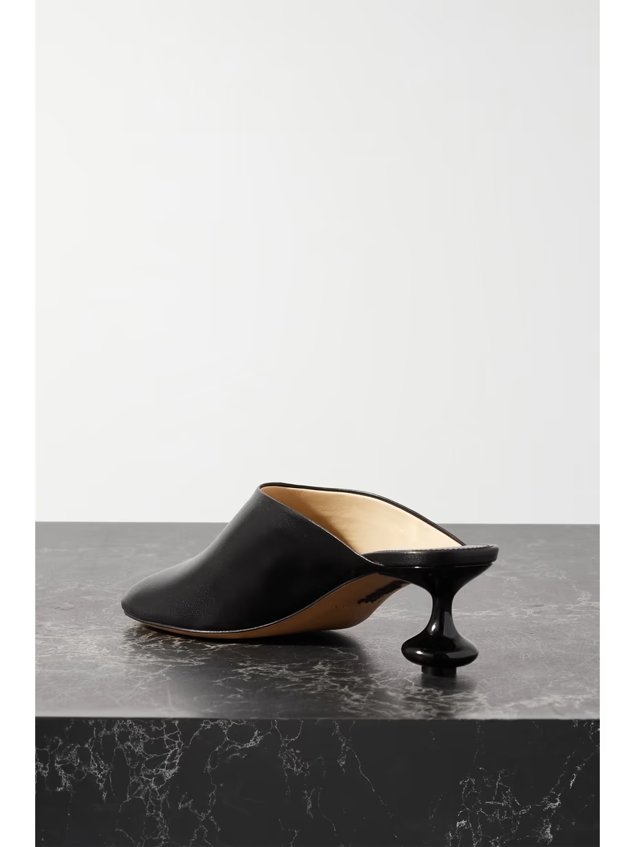 Toy leather mules Toy leather mules