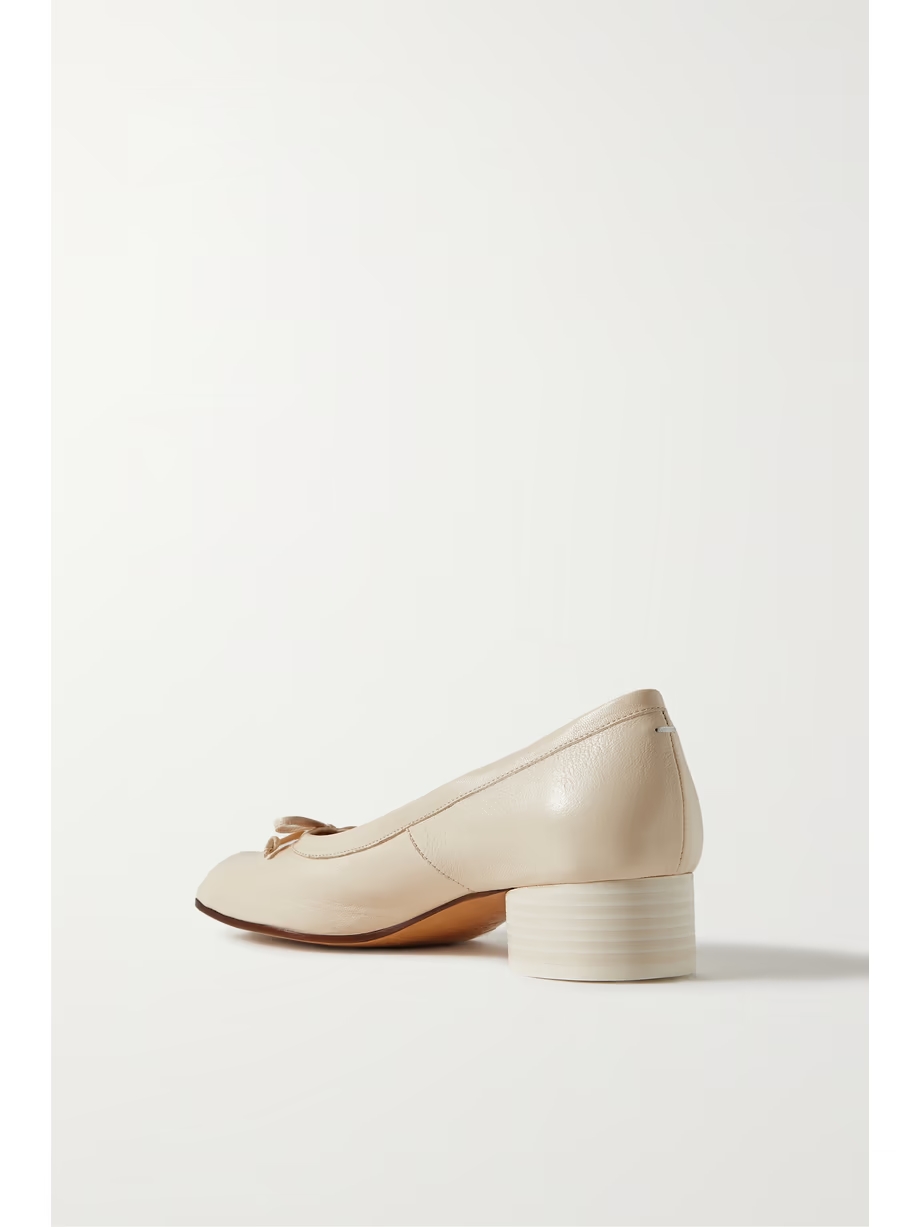 Tabi split-toe leather ballet flats Tabi split-toe leather ballet flats