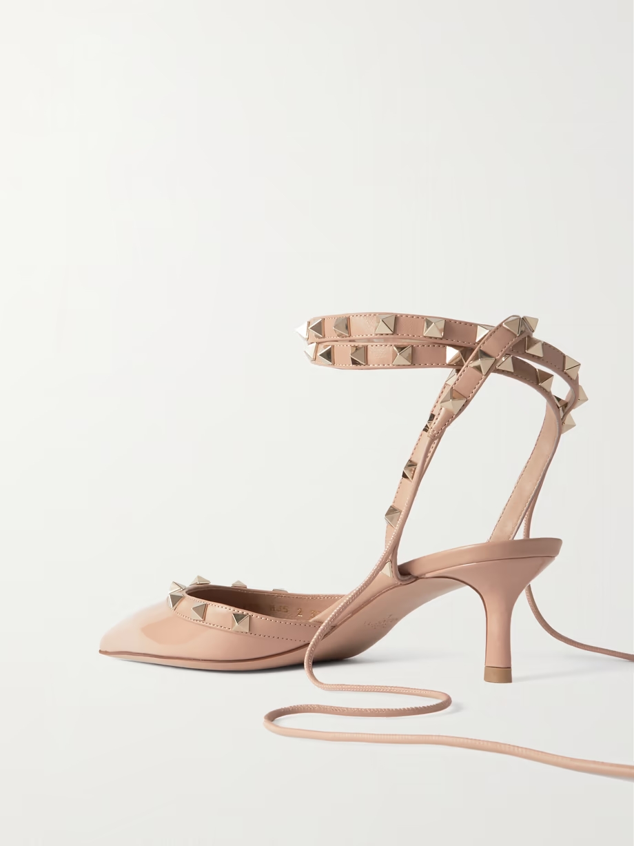 Rockstud 50 patent-leather pumps Rockstud 50 patent-leather pumps
