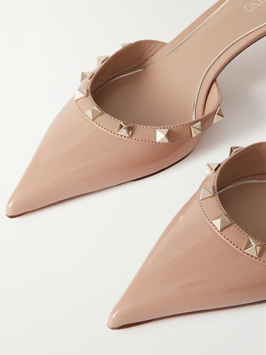 Rockstud 50 patent-leather pumps Rockstud 50 patent-leather pumps