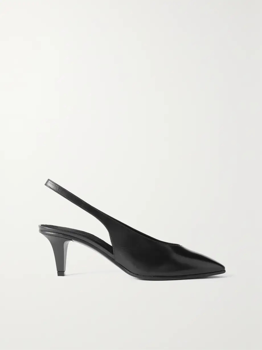 Rebecca leather slingback pumps Rebecca leather slingback pumps