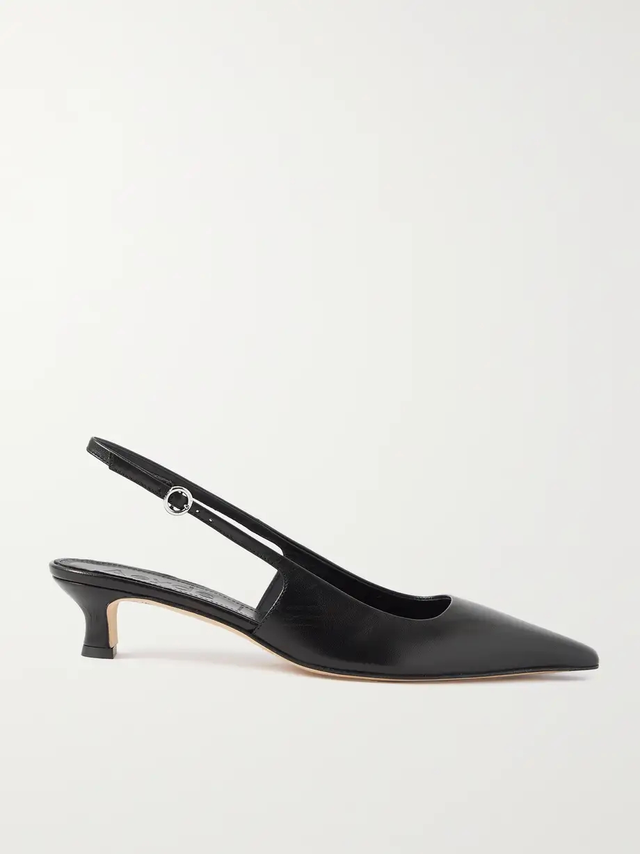 Catrina leather slingback pumps Catrina leather slingback pumps