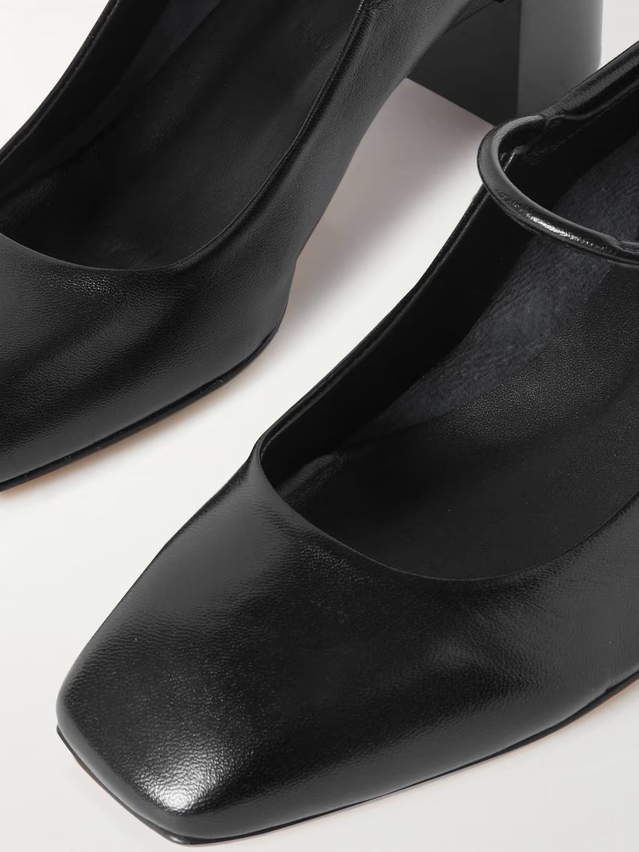Aline leather Mary Jane pumps Aline leather Mary Jane pumps