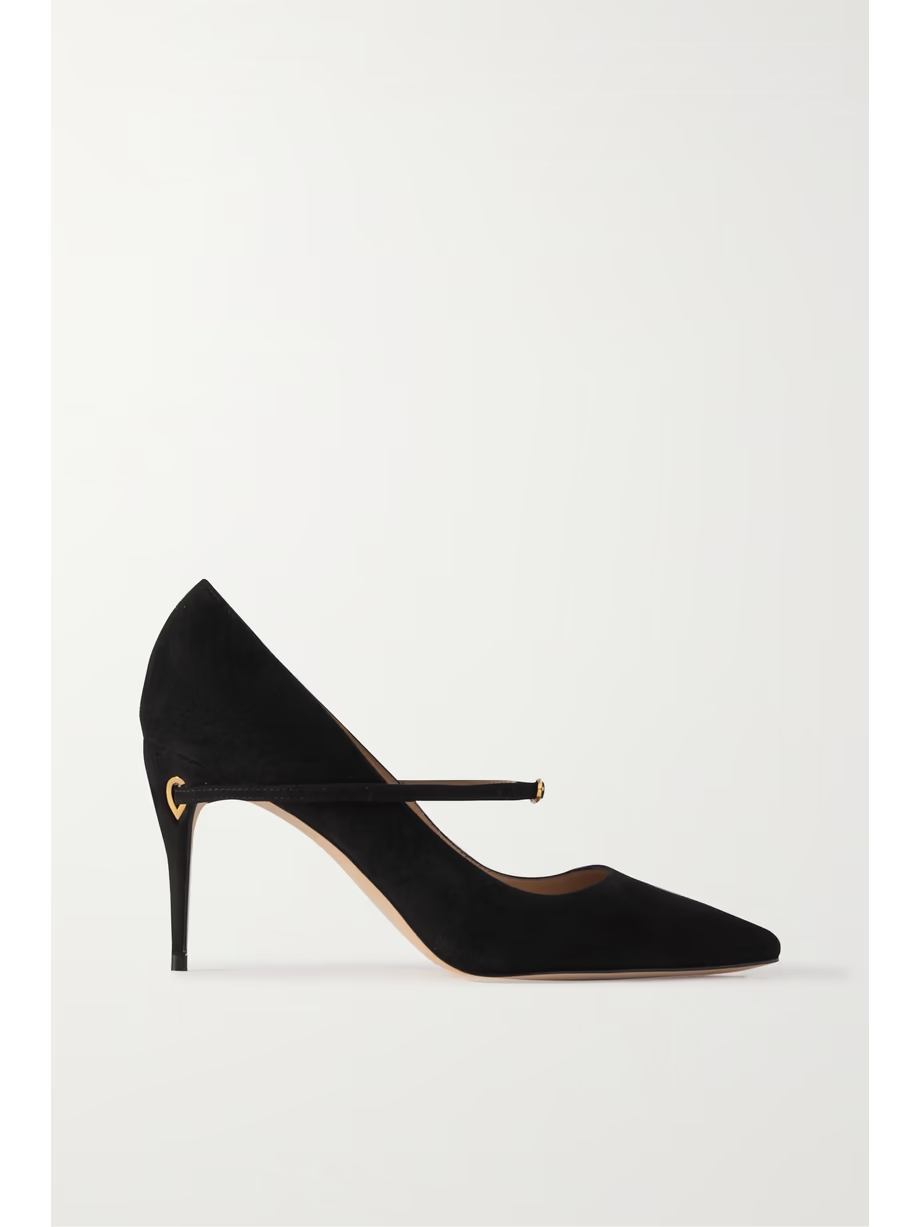 Lorenzo 85 suede pumps Lorenzo 85 suede pumps