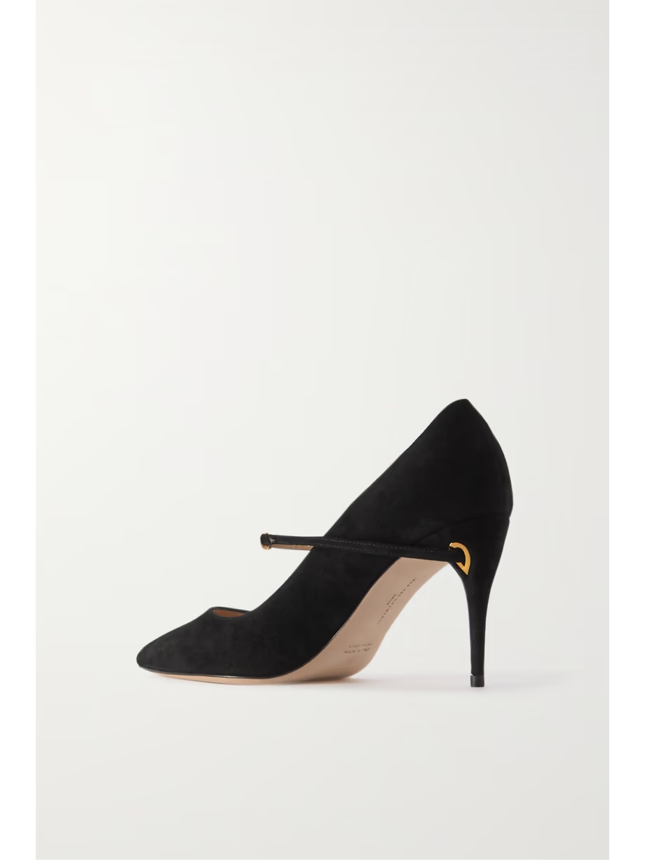 Lorenzo 85 suede pumps Lorenzo 85 suede pumps