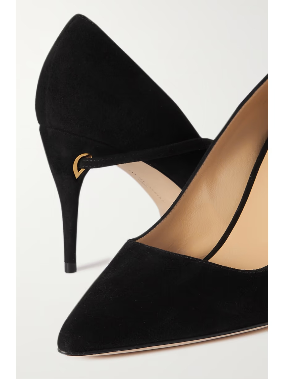 Lorenzo 85 suede pumps Lorenzo 85 suede pumps