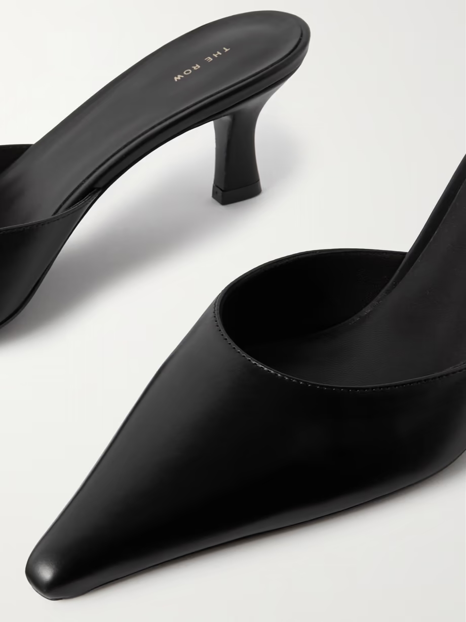 Cybil leather mules Cybil leather mules