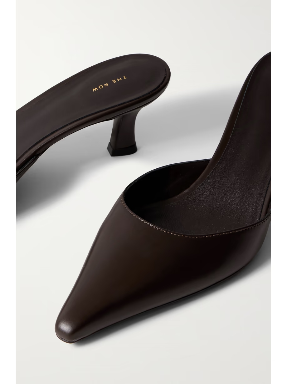 Cybil leather mules Cybil leather mules