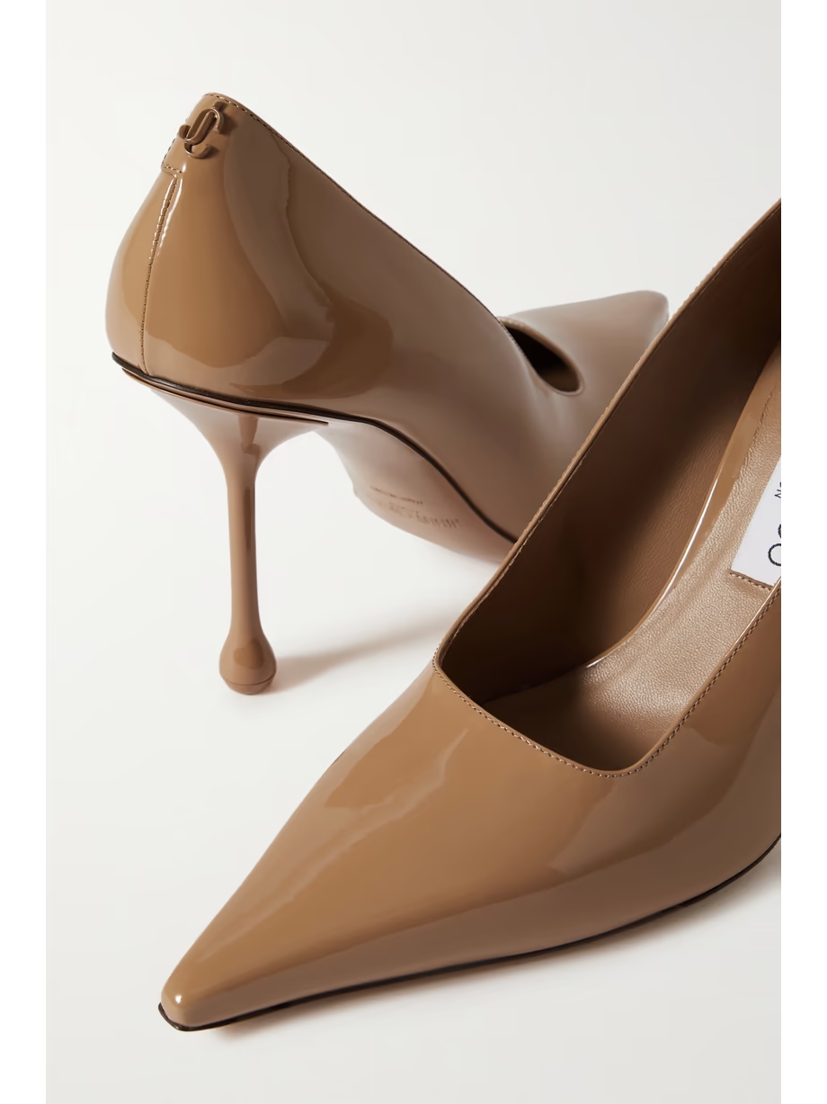 Ixia 95 patent-leather pumps Ixia 95 patent-leather pumps
