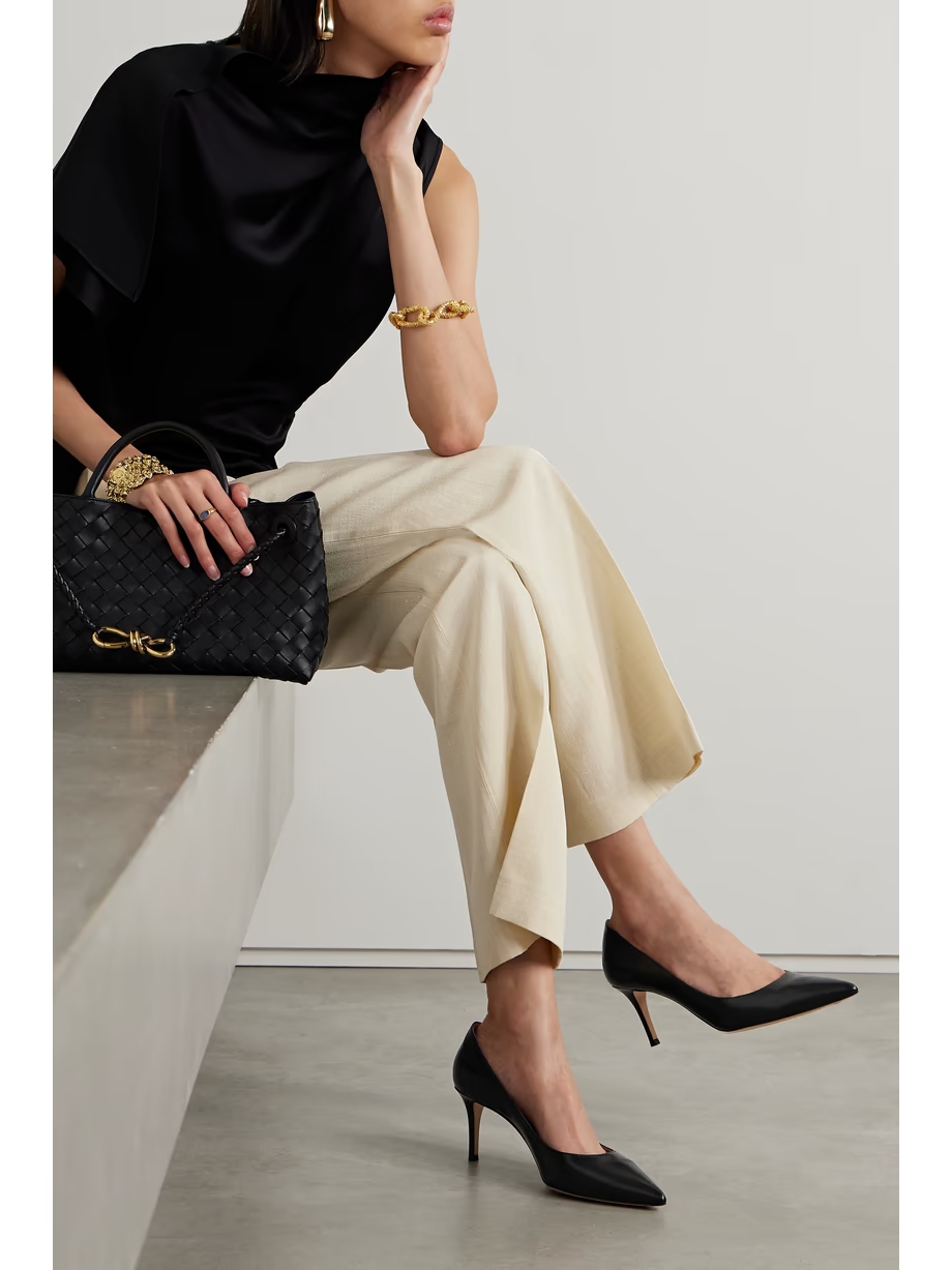 70 leather pumps 70 leather pumps