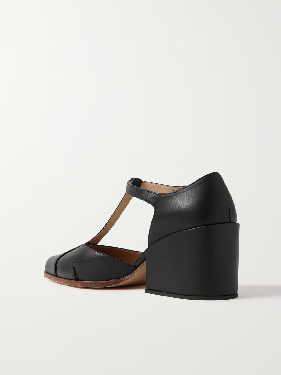 + NET SUSTAIN Hawes leather Mary Jane pumps + NET SUSTAIN Hawes leather Mary Jane pumps