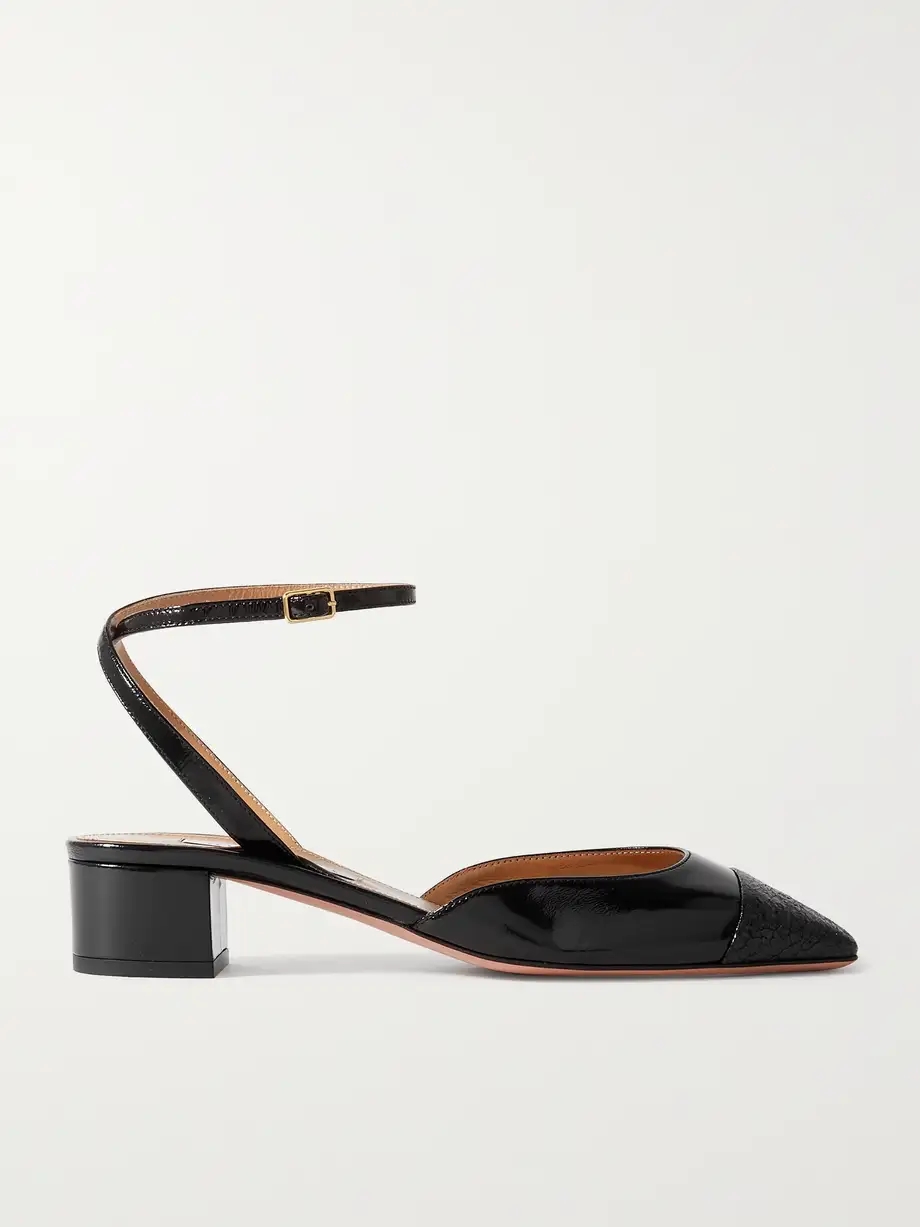 French Flirt 35 patent-leather Mary Jane pumps French Flirt 35 patent-leather Mary Jane pumps