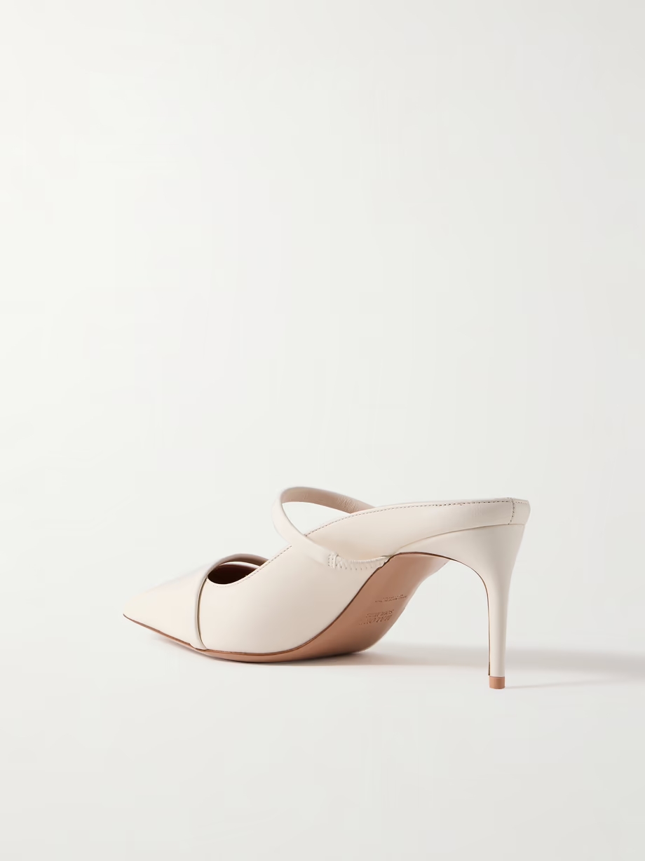 Aurora 70 leather mules Aurora 70 leather mules