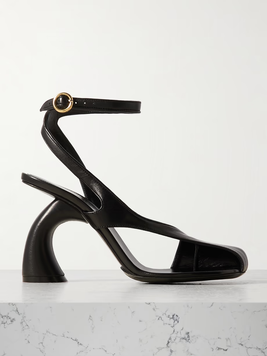 Cutout leather sandals Cutout leather sandals
