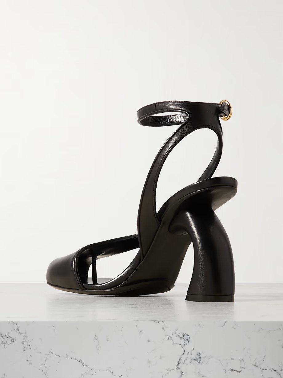 Cutout leather sandals Cutout leather sandals