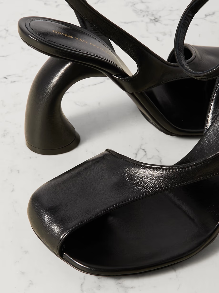 Cutout leather sandals Cutout leather sandals