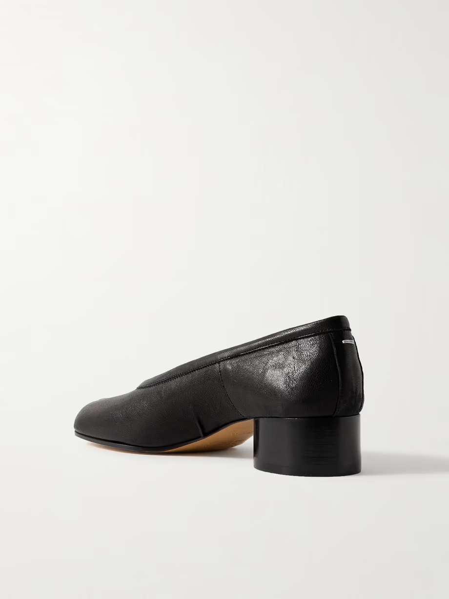 Tabi split-toe leather ballet flats Tabi split-toe leather ballet flats