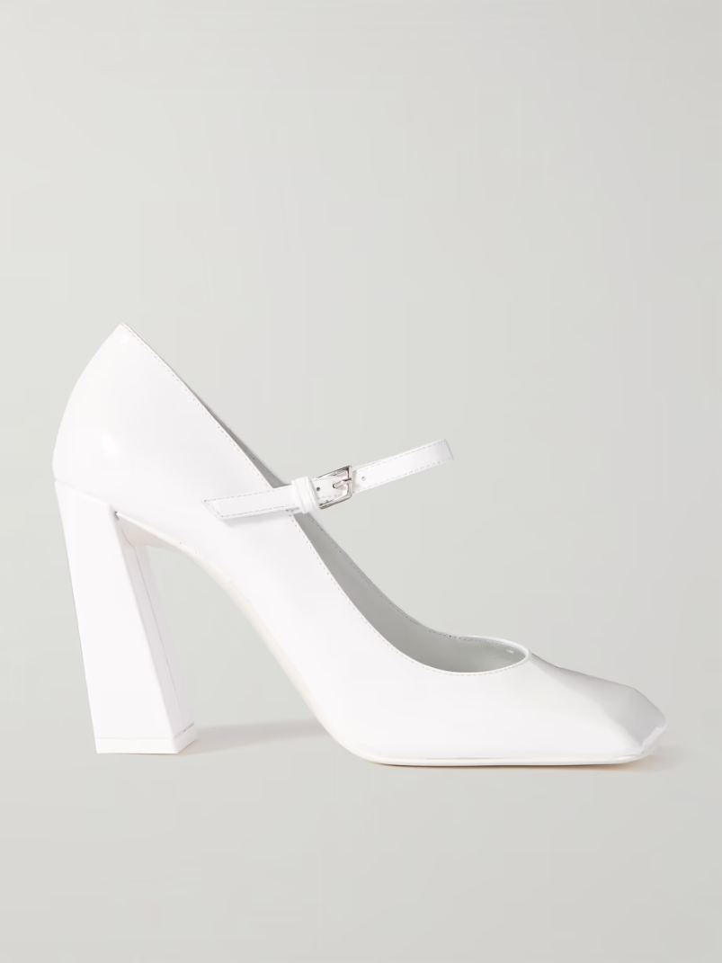 Charlotte patent-leather Mary Jane pumps Charlotte patent-leather Mary Jane pumps