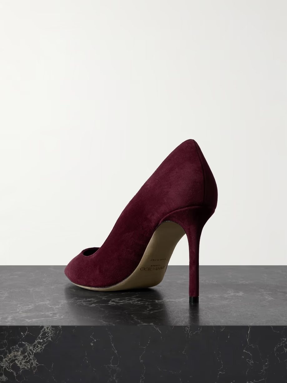 Romy 85 suede pumps Romy 85 suede pumps