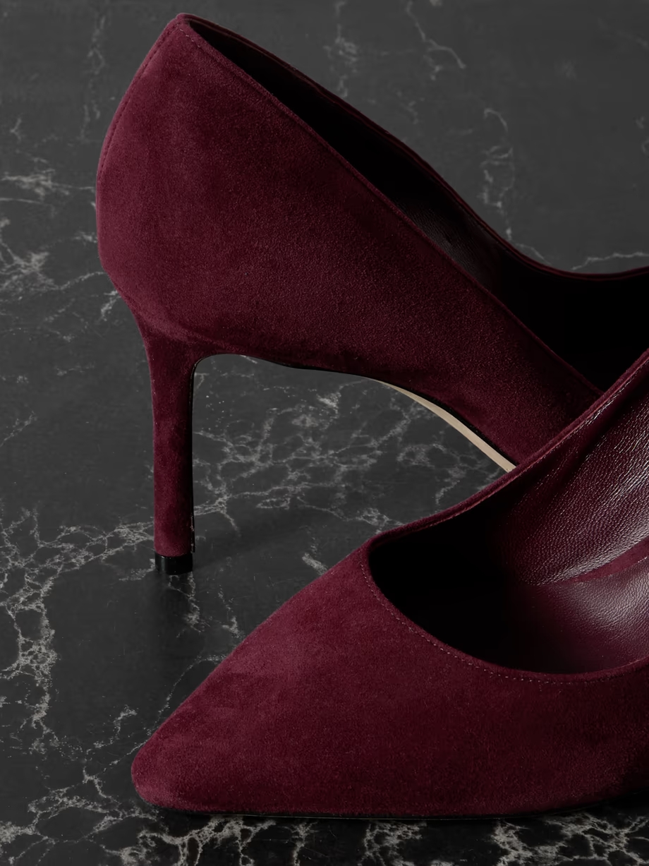 Romy 85 suede pumps Romy 85 suede pumps