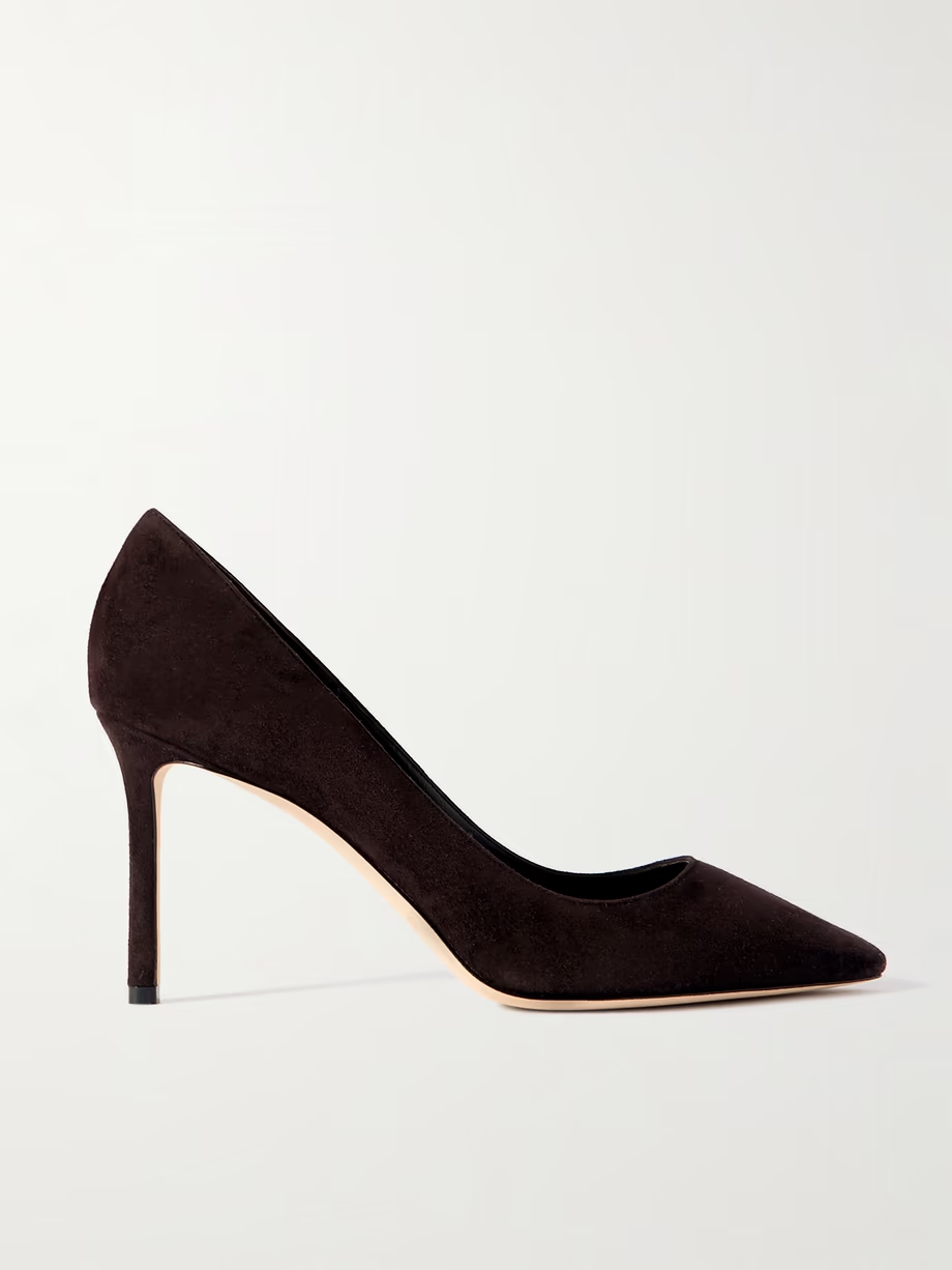 Romy 85 suede pumps Romy 85 suede pumps