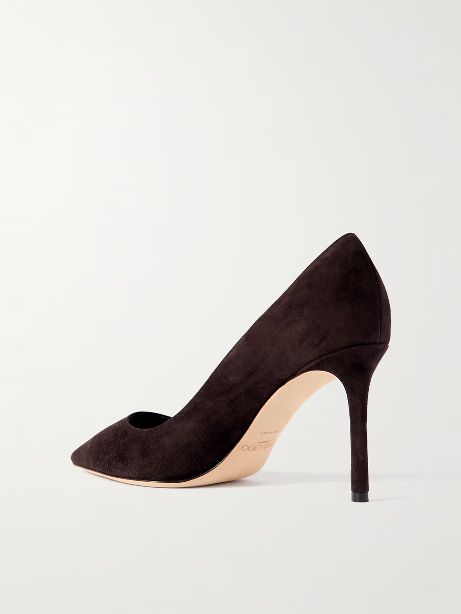 Romy 85 suede pumps Romy 85 suede pumps