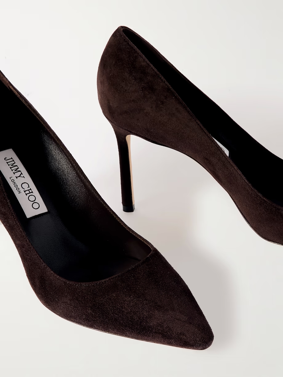 Romy 85 suede pumps Romy 85 suede pumps