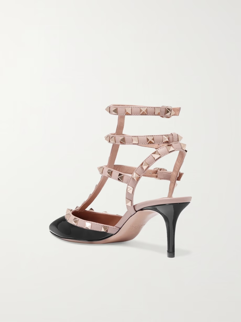 Rockstud 65 patent-leather pumps Rockstud 65 patent-leather pumps
