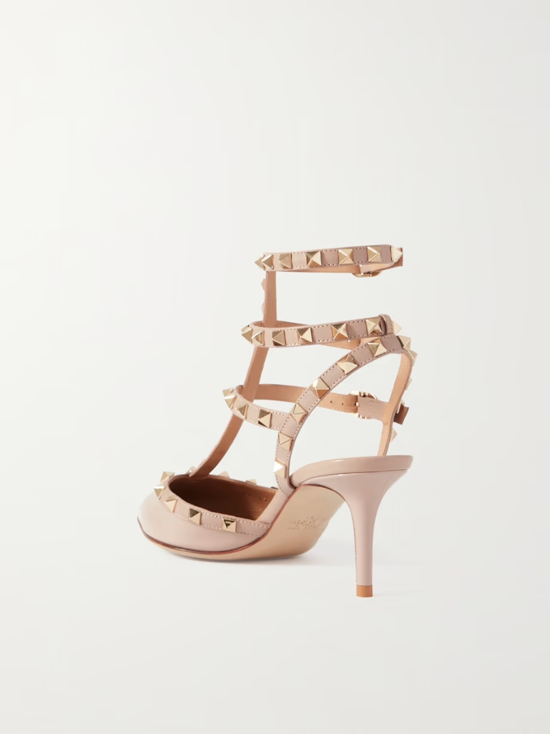 Valentino Garavani Rockstud 65 patent-leather pumps Valentino Garavani Rockstud 65 patent-leather pumps