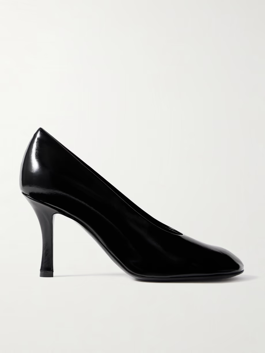 Glossed-leather pumps Glossed-leather pumps