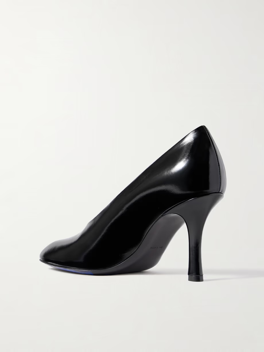 Glossed-leather pumps Glossed-leather pumps