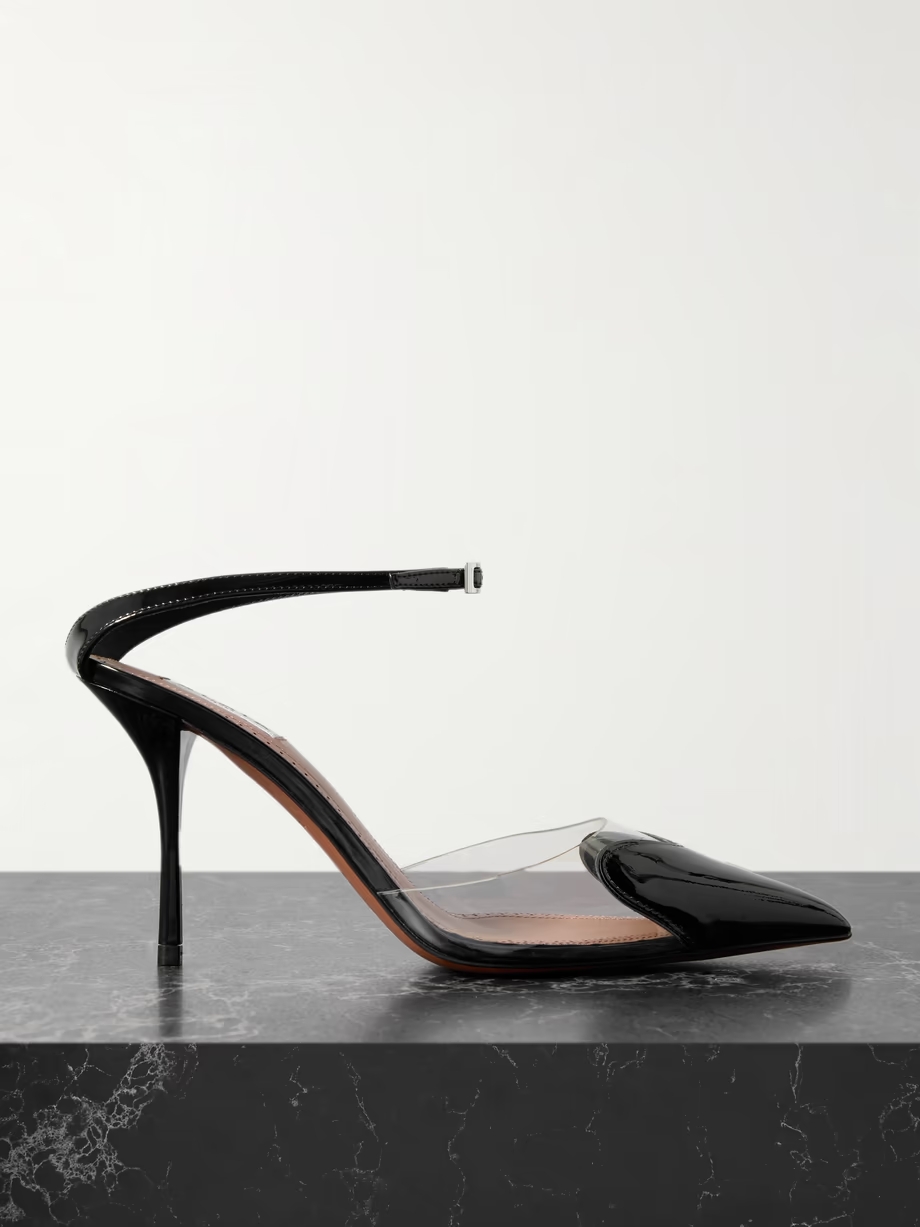 Cœur 90 PU and patent-leather pumps Cœur 90 PU and patent-leather pumps