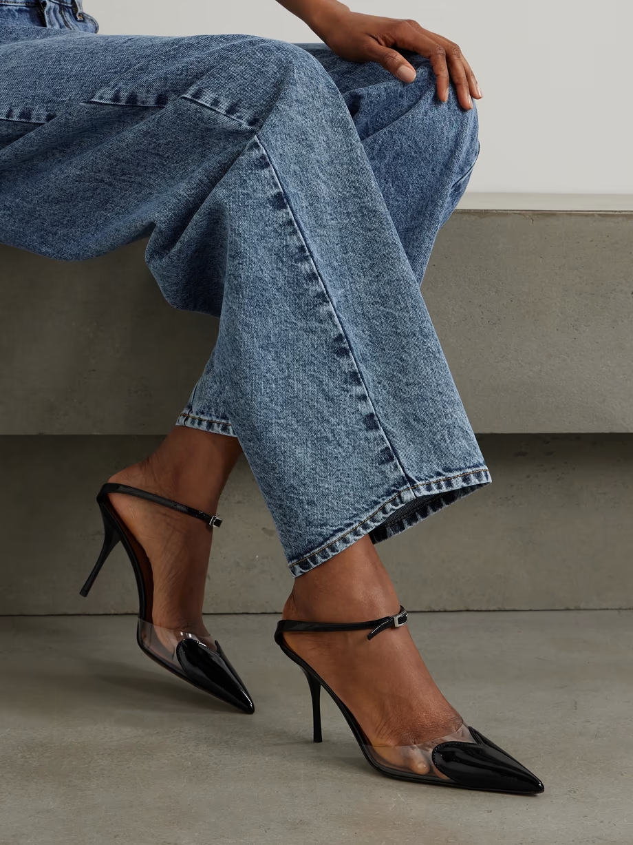 Cœur 90 PU and patent-leather pumps Cœur 90 PU and patent-leather pumps