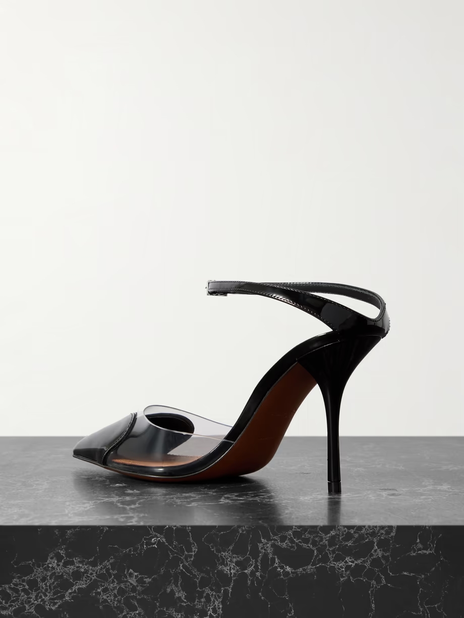 Cœur 90 PU and patent-leather pumps Cœur 90 PU and patent-leather pumps
