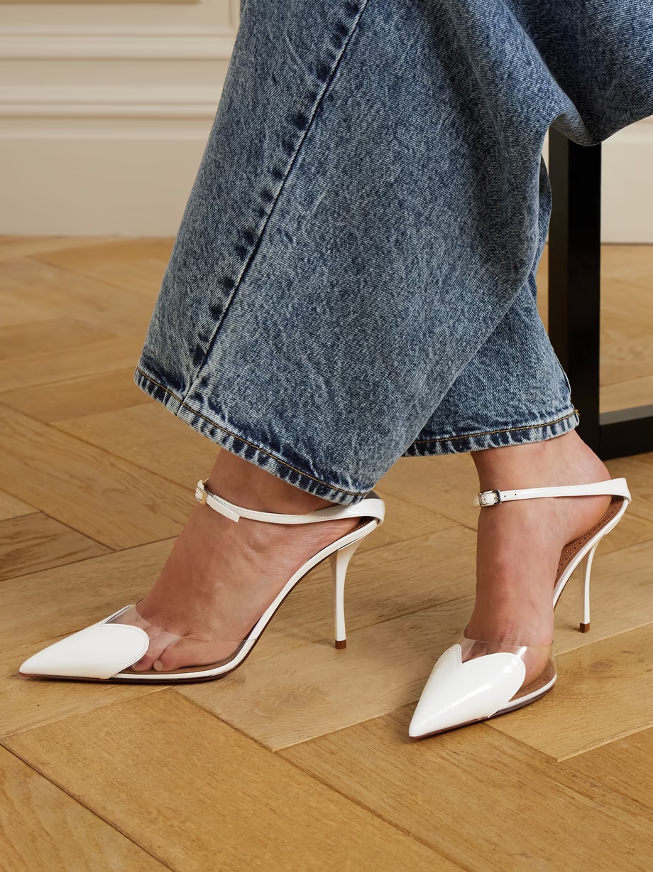 Cœur 90 PU and patent-leather pumps Cœur 90 PU and patent-leather pumps