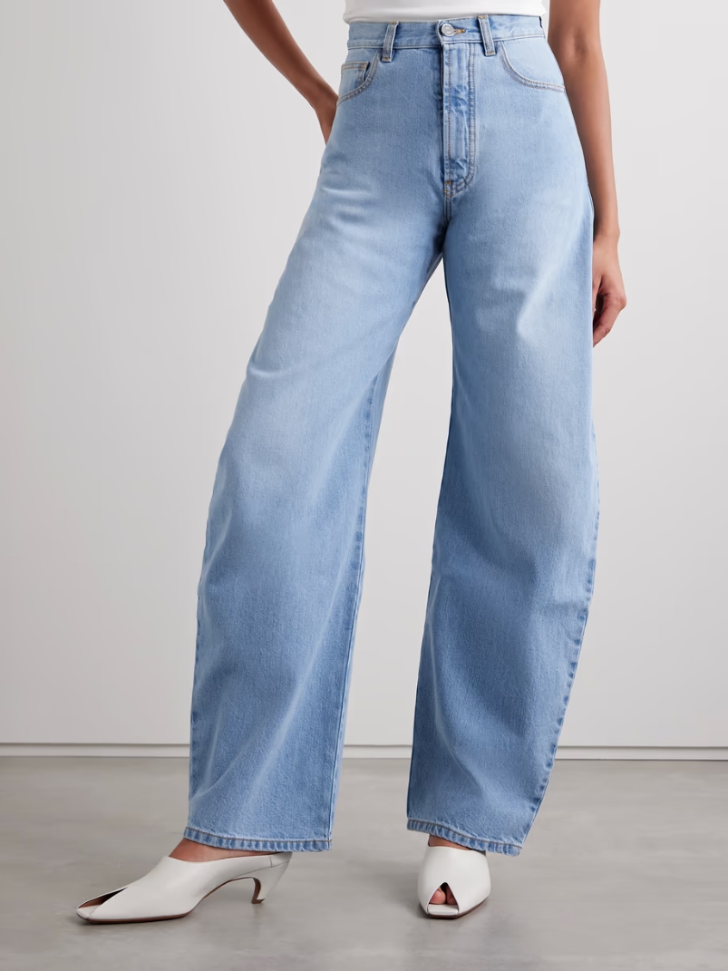 Leather mules Leather mules