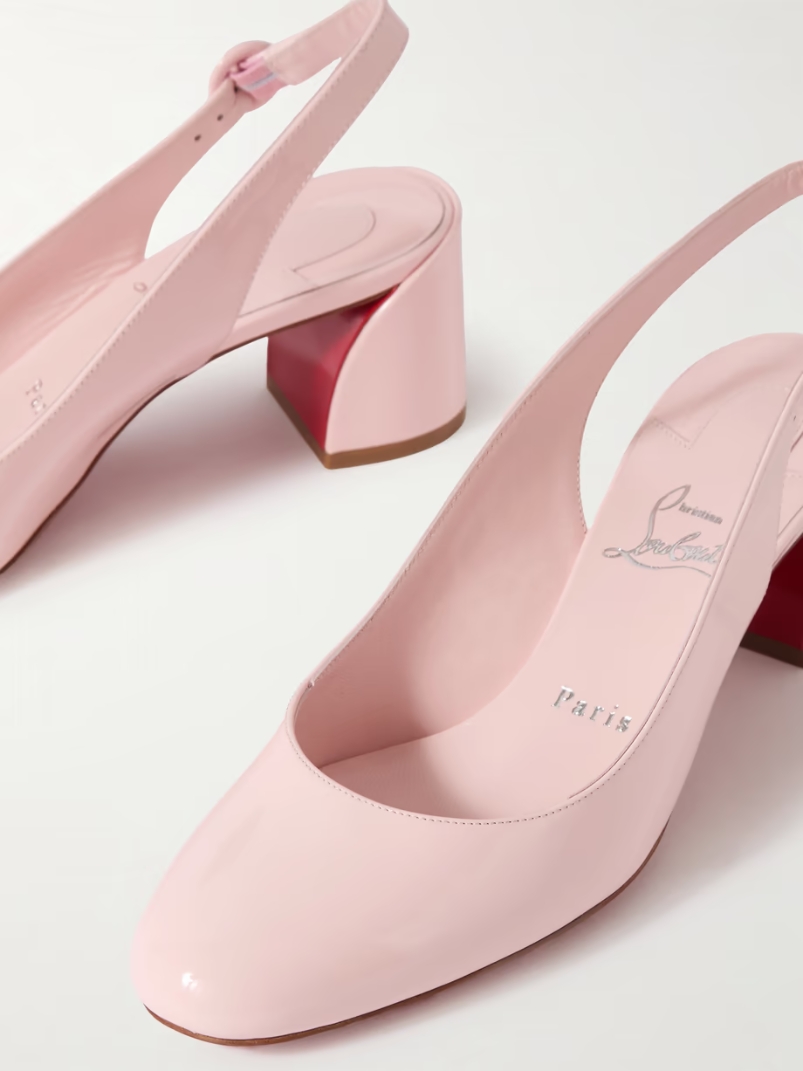 So Jane 55 patent-leather slingback pumps So Jane 55 patent-leather slingback pumps