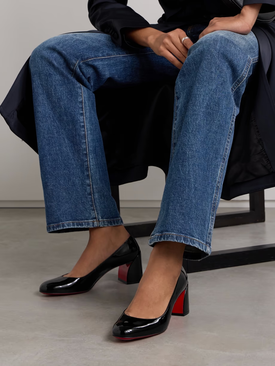 Miss Sab 55 patent-leather pumps Miss Sab 55 patent-leather pumps