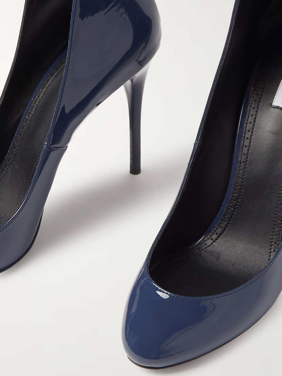 90 patent-leather pumps 90 patent-leather pumps