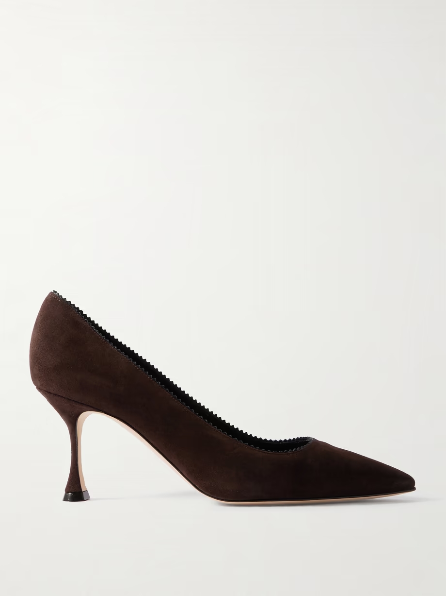 Osmaclo 70 suede pumps Osmaclo 70 suede pumps