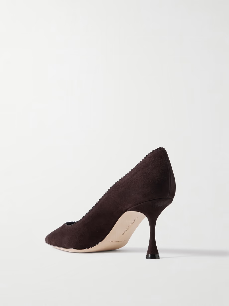 Osmaclo 70 suede pumps Osmaclo 70 suede pumps