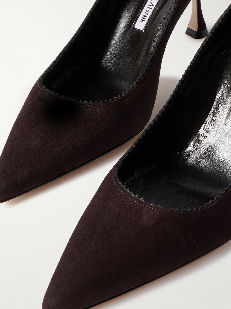 Osmaclo 70 suede pumps Osmaclo 70 suede pumps