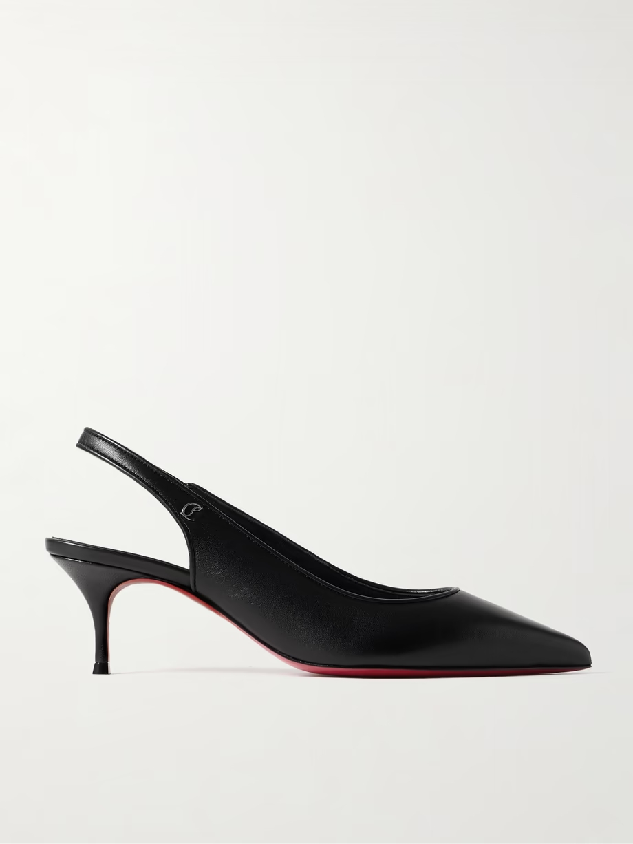 Sporty Kate 45 leather slingback pumps Sporty Kate 45 leather slingback pumps