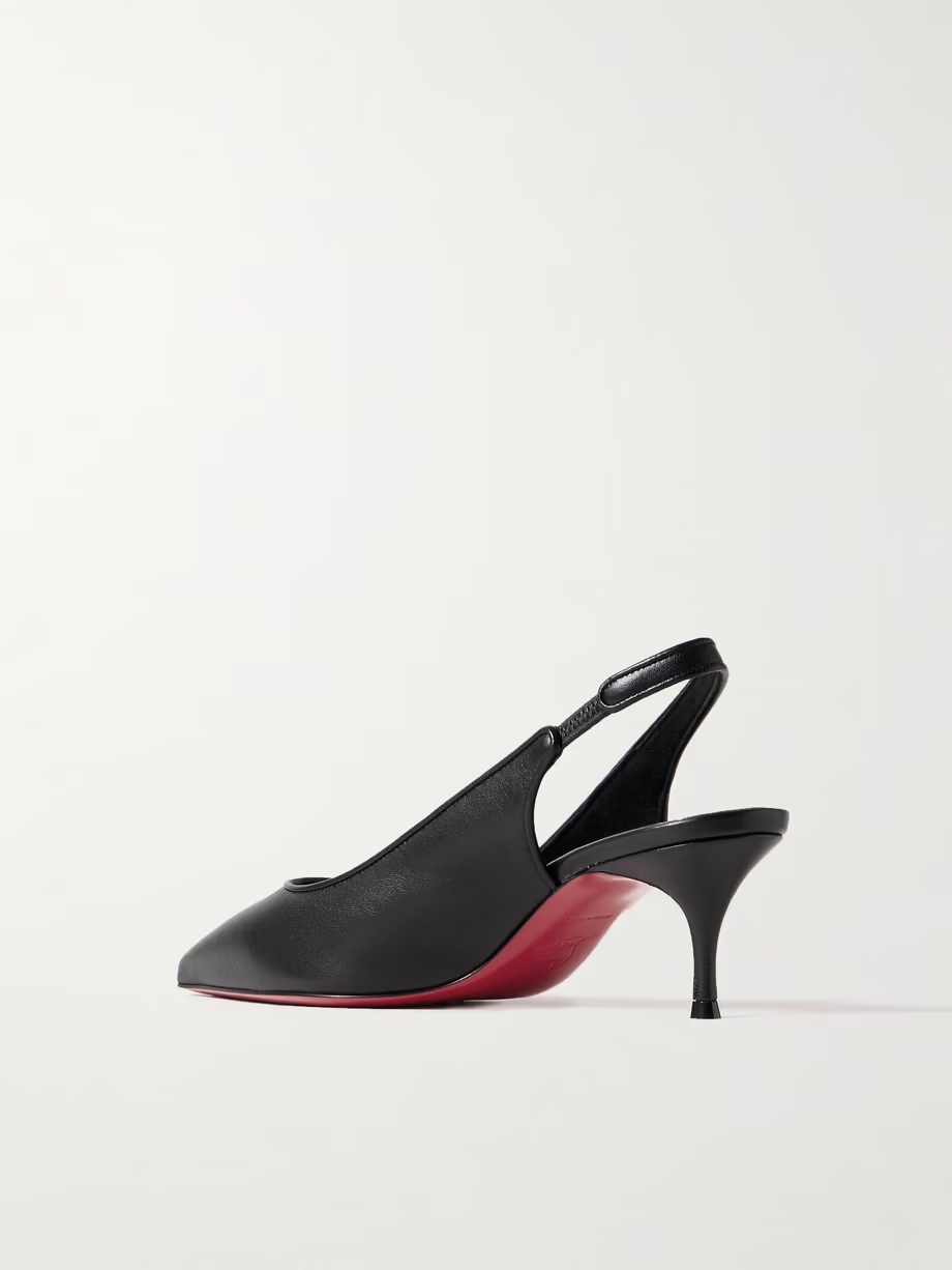 Sporty Kate 45 leather slingback pumps Sporty Kate 45 leather slingback pumps
